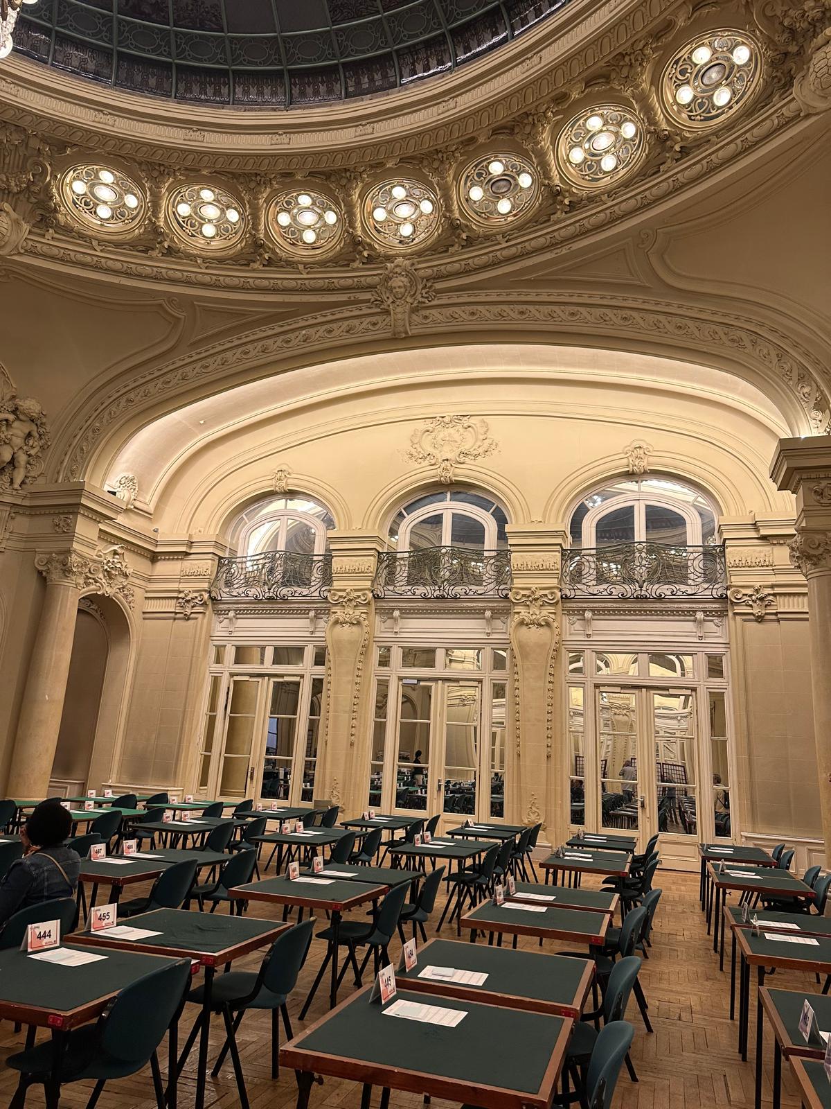 Une des salles de jeu à Vichy