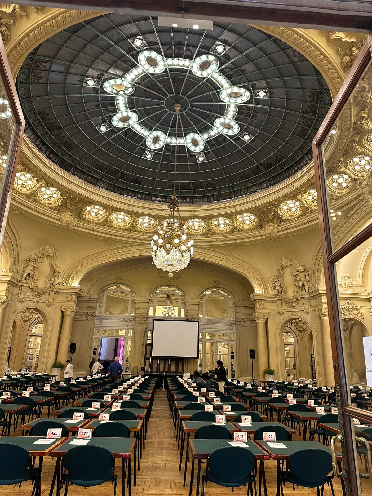 Une des salles de jeu à Vichy